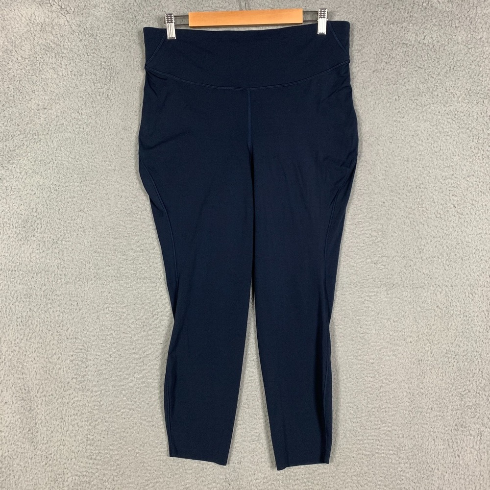 Lululemon Base Pace Tights Women's‎ 14 True Navy 25" High-Rise Nulux Gym Running